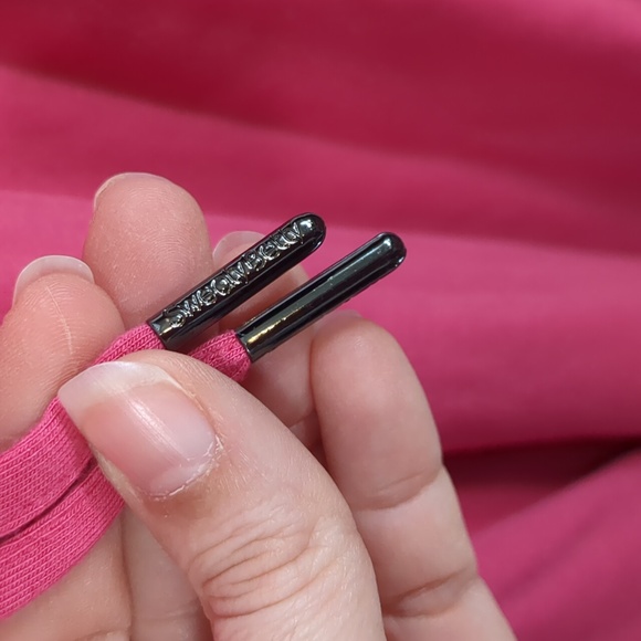 Sweaty Betty Take It Easy V Neck Drawstring Dress Size Small Pink Soft Casual - Picture 2 of 10